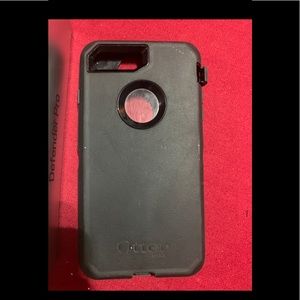 Otter box black for iPhone 8plus